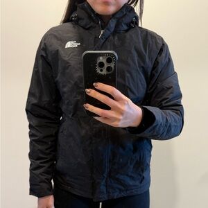 The North Face Black Insulated Hyvent Jacket